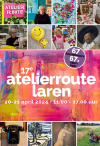 Cover Art Magazine Atelierroute Laren 2024